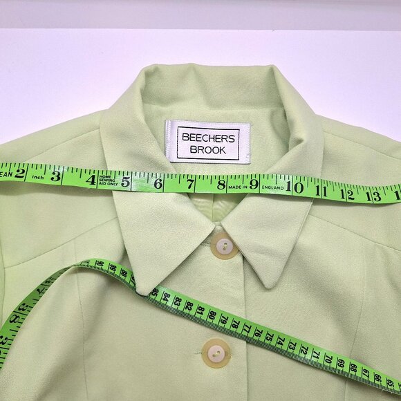 Vintage Apple green summer shorts sleeve jacket - Picture 7 of 12